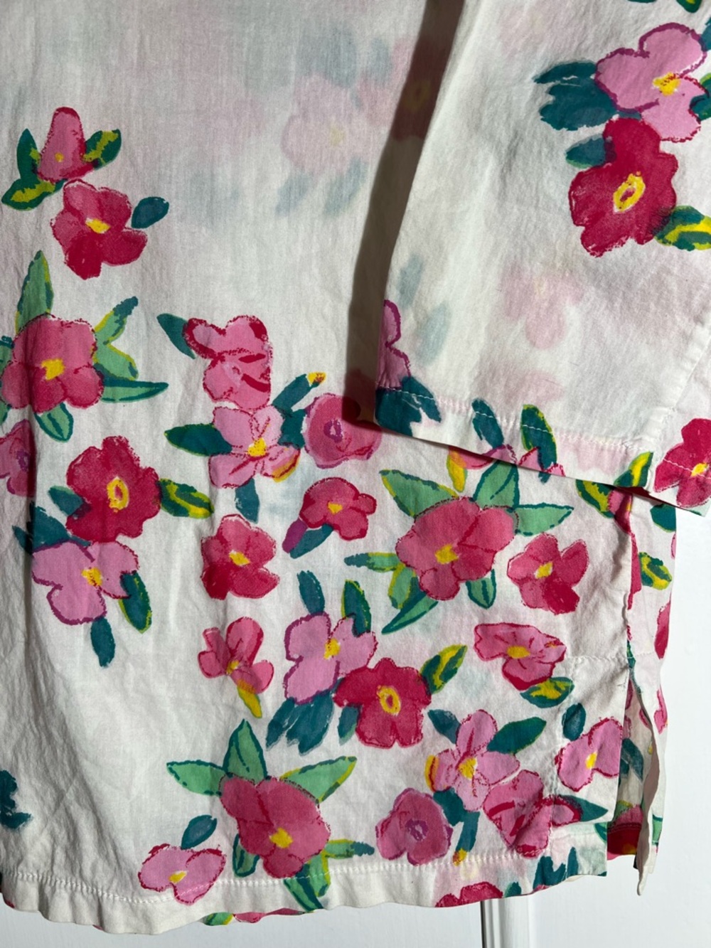 Ken Done Authentic Floral Tunic Blouse - Picture 7 of 7